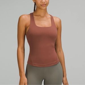 Lululemon instill racer back tank top size 8